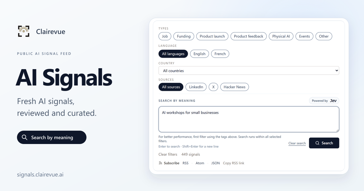 AI Signals by Clairevue screenshot 1 of 1